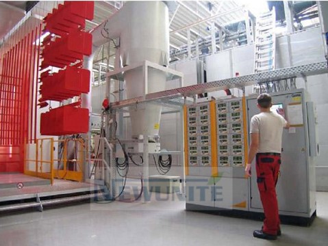 农机配件喷粉房