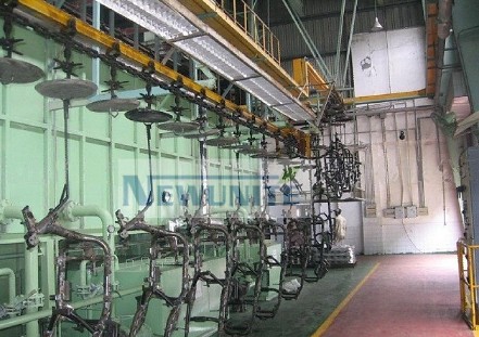 摩托车架电泳线