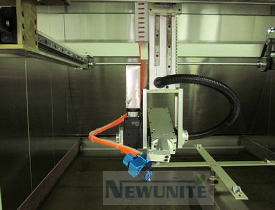 六轴往复机喷漆